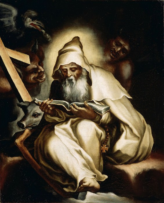 Орси Лельо – Искушение св Антония 1570-е, Музей Гетти