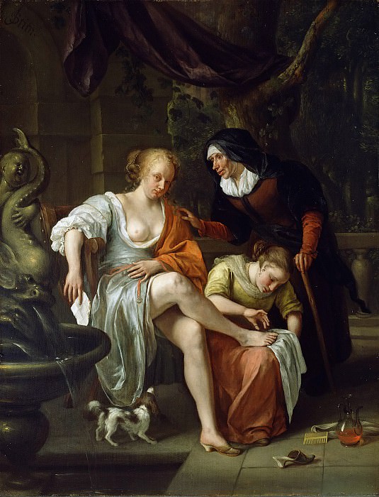 Sten Jan Hawiks – Bathsheba after her bath 1665-70, J. Paul Getty Museum