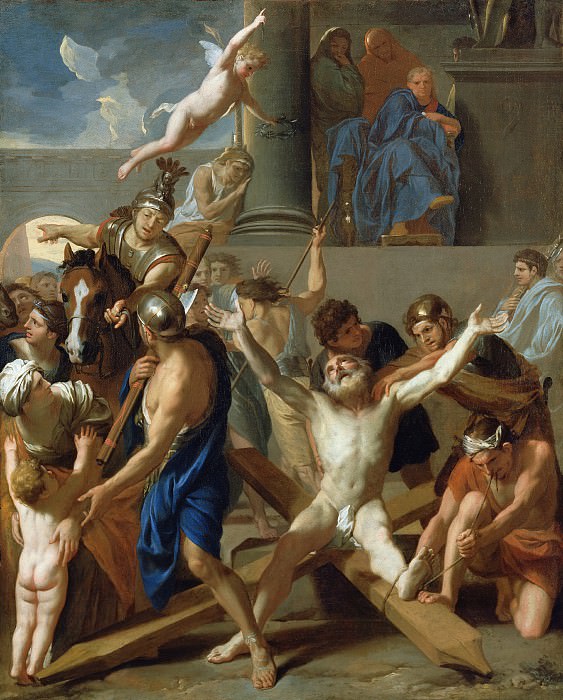 Lebrun Charles – Martyrdom of St. Andrew 1647, J. Paul Getty Museum