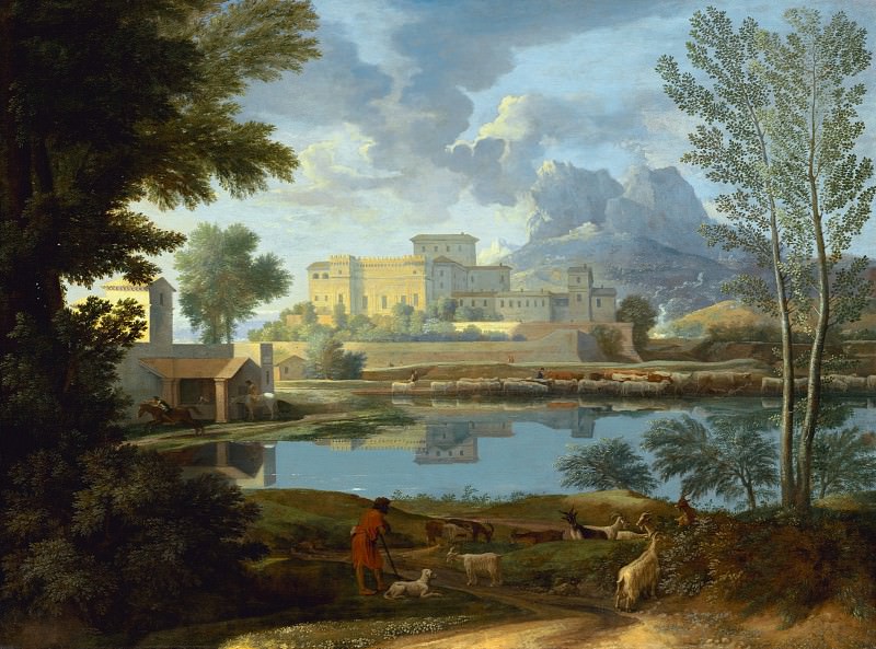 Пуссен Никола – Пейзаж 1651, Музей Гетти