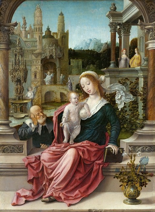 Gossaert Jan – Holy Family c.1510, J. Paul Getty Museum