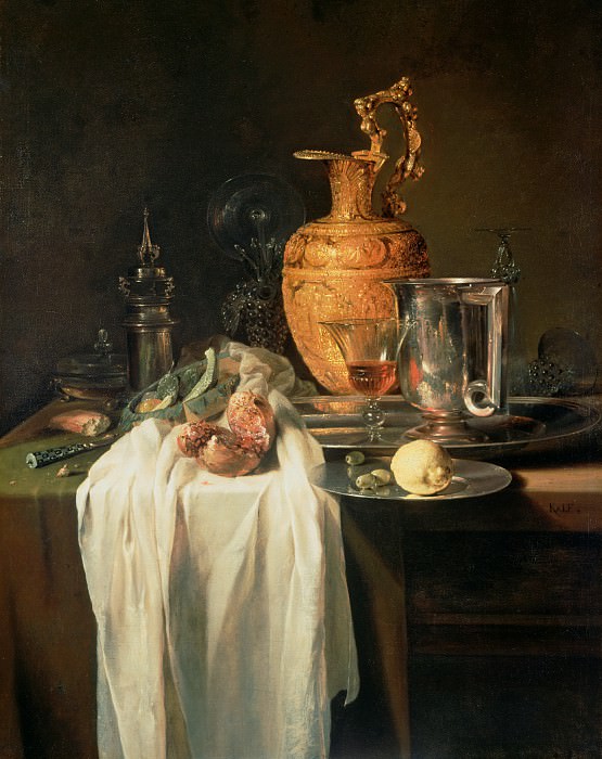 Kalf Willem – Still life 1640-45, J. Paul Getty Museum
