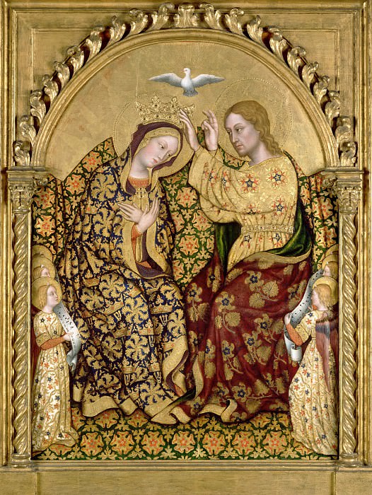 Джентиле да Фабриано – Коронование Марии ок1420, Музей Гетти