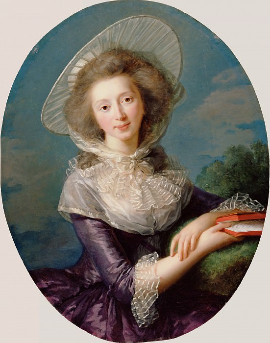 Виже-Лебрен Луиза-Элизабет – Виконтесса Водрей 1785, Музей Гетти