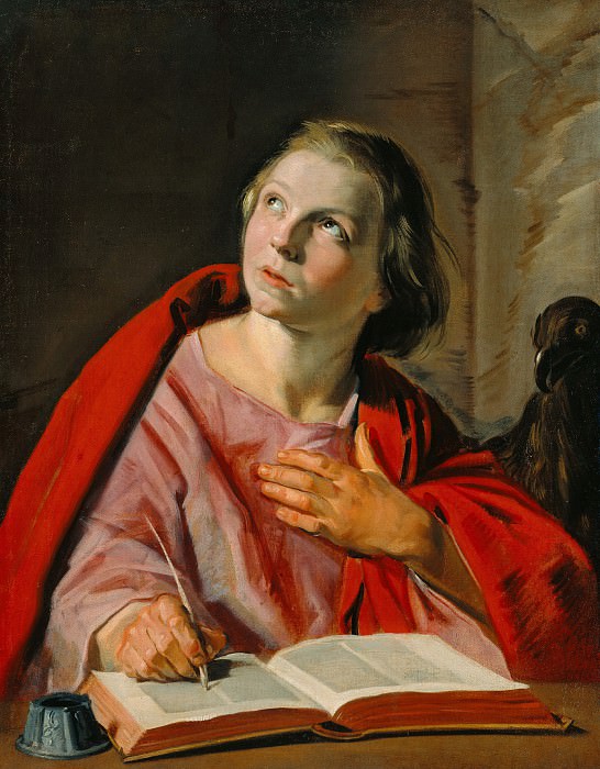 Халс Франс – Иоанн Евангелист 1625-28, Музей Гетти