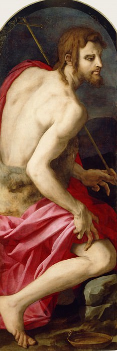 Бронзино Аньоло – Иоанн Креститель 1542-45, Музей Гетти