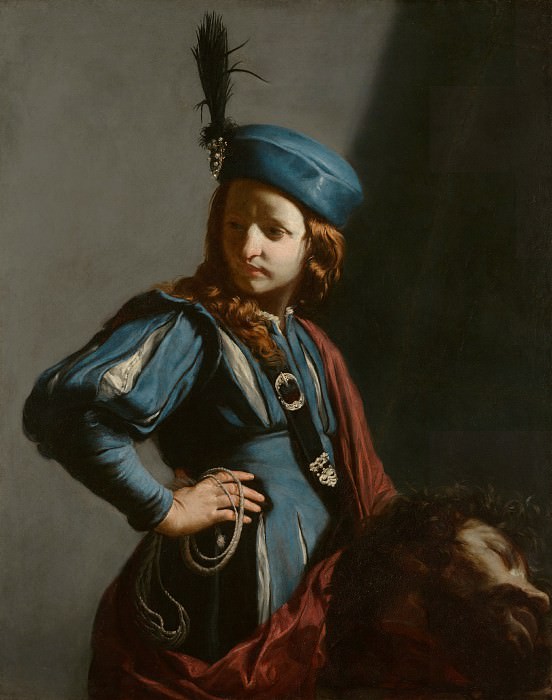 Каньяччи Гвидо – Давид с головой Голиафа 1645-50, Музей Гетти