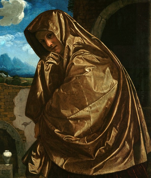 Савольдо Джованни Джироламо – Мария Магдалина в Храме Гроба Господня 1530-е, Музей Гетти