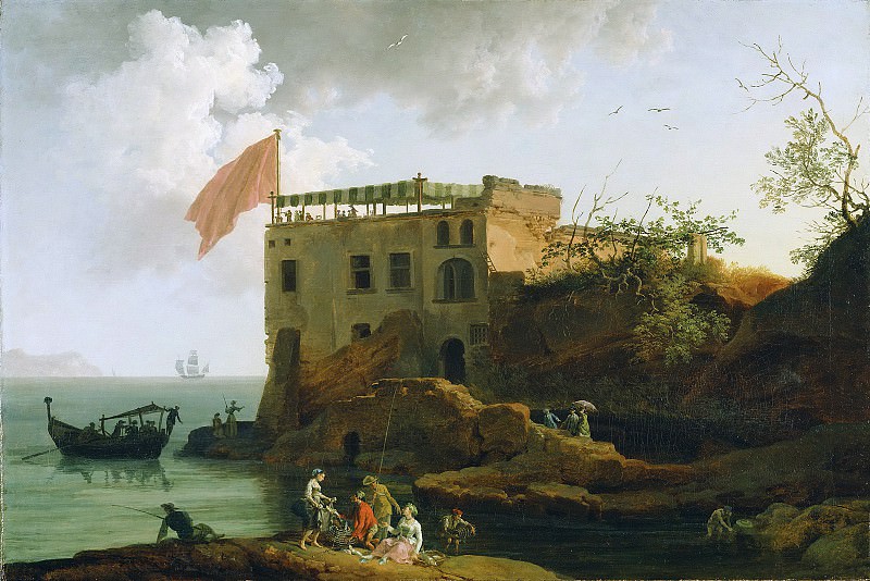 Волер Пьер-Жак-Антуан – Вид Гайолы 1770-90, Музей Гетти