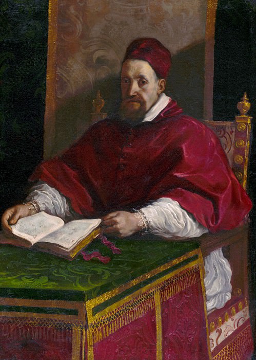 Гверчино – Папа Григорий XV 1623, Музей Гетти