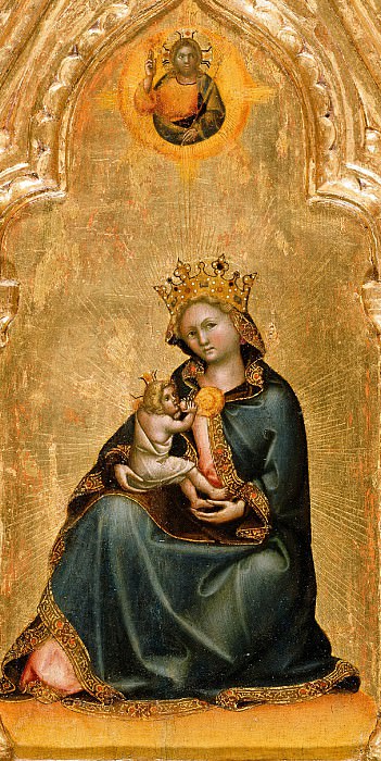 Guariento dArpo – Madonna of Humility 1345-50, J. Paul Getty Museum