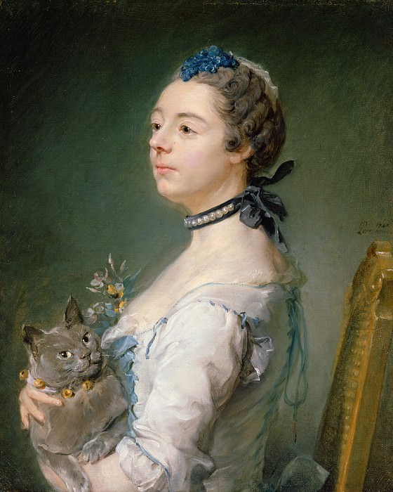 Perroneau Jean-Baptiste – Magdalena de la Grange 1747, J. Paul Getty Museum