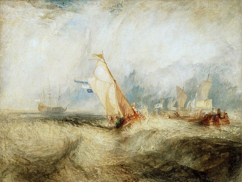 Turner Joseph Mallord William – Return of Maarten Tromp to the Dutch fleet 1844, J. Paul Getty Museum