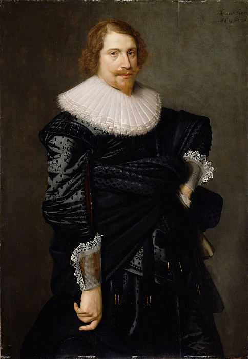 Пикеной Николас Элиас – Мужской портрет 1632, Музей Гетти