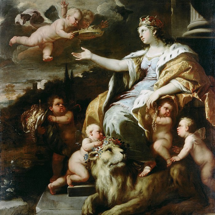 Джордано Лука – Аллегория ок1670, Музей Гетти