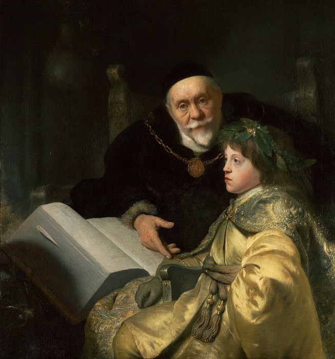 Ливенс Ян – Принц Карл Луи Палатинский с учителем 1631, Музей Гетти