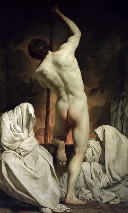 Сюблейра, Пьер-Юбер -- Харон, плывущий в царство теней, Part 6 Louvre