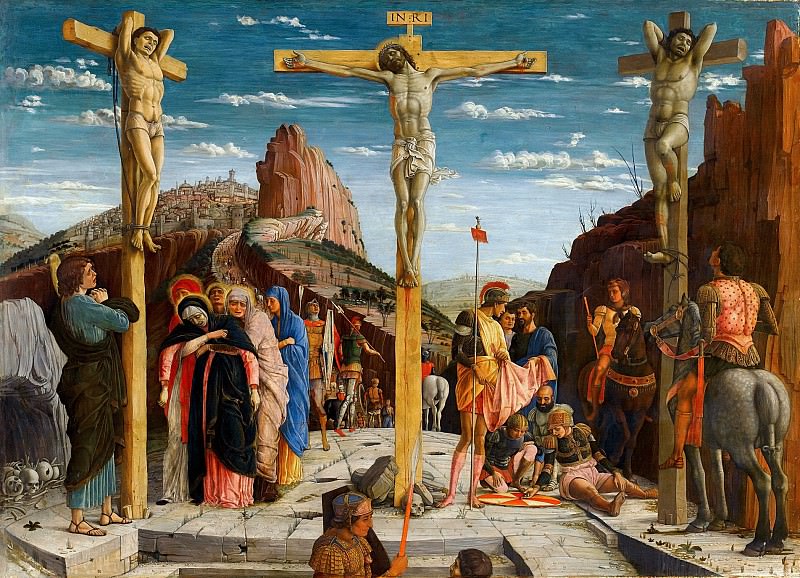 Crucifixion -- 1457-59, Part 6 Louvre