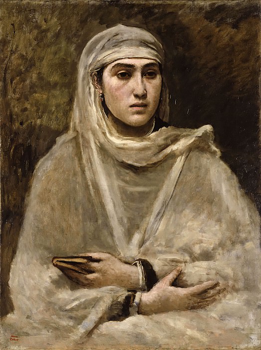 Algerierin -- ca. 1868-70; Öl auf Leinwand, 79 x 60 cm, Part 6 Louvre
