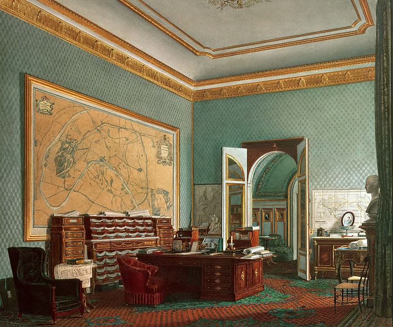 Фурнье, Фортюн де -- Кабинет Наполеона III в Тюильри, часть 6 Лувр