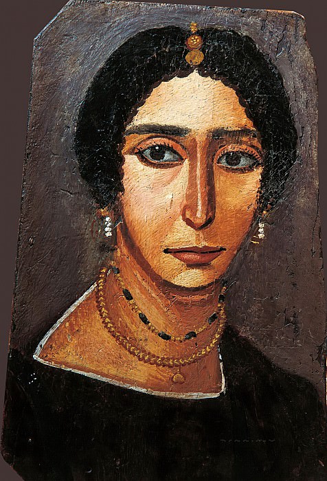 Египет -- Женский портрет, Part 6 Louvre