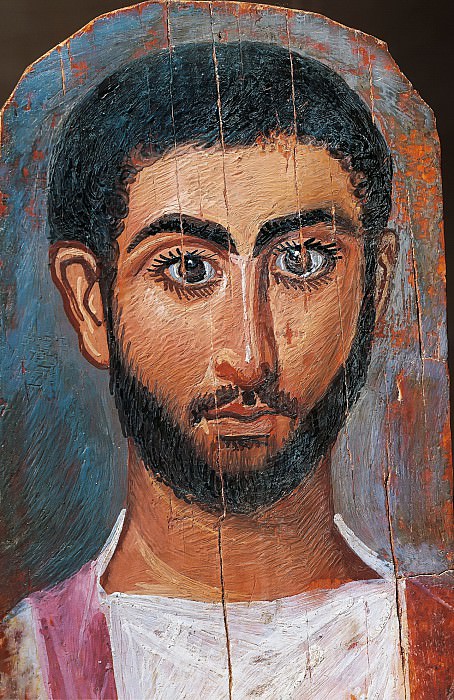 Египет, Фивы -- Мужской портрет, часть 6 Лувр