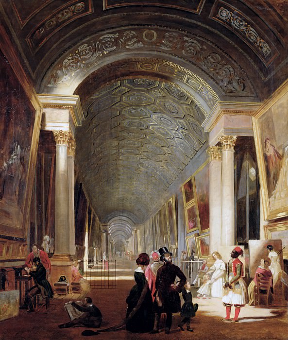 Аллен-Фрейзер, Патрик -- Большая галерея Лувра, Part 6 Louvre