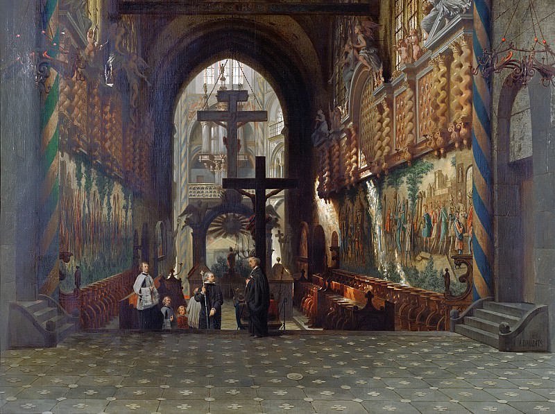 Доза, Адриан -- Интерьер церкви святого Геро в Кельне, Part 6 Louvre