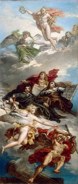 Менье, Шарль -- Триумф французской живописи, часть 6 Лувр