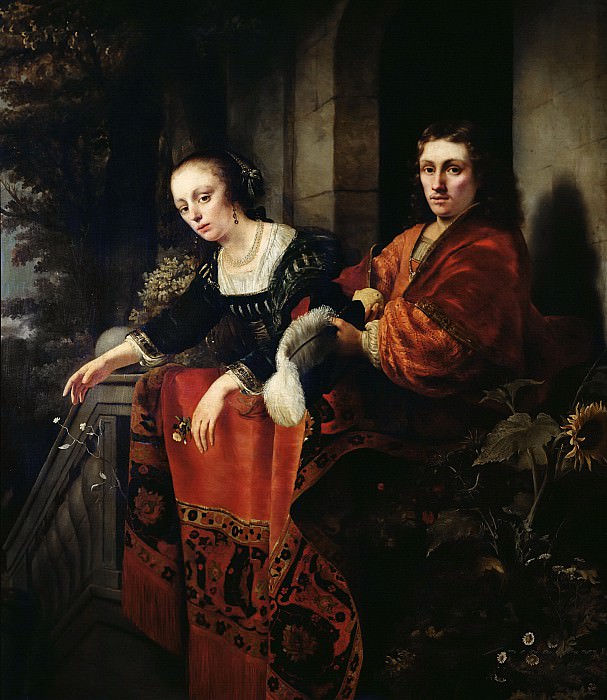 Боль, Фердинанд -- Портрет супругов, часть 6 Лувр