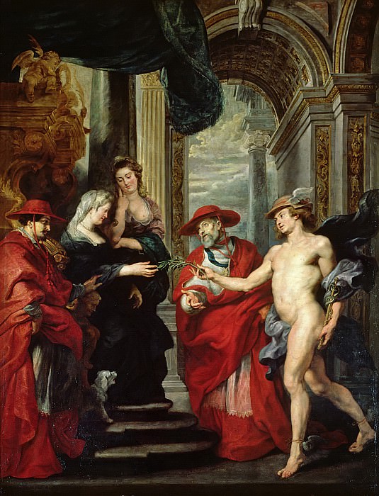 Рубенс, галерея Медичи, 1622-24 -- Ангулемский договор, Part 6 Louvre