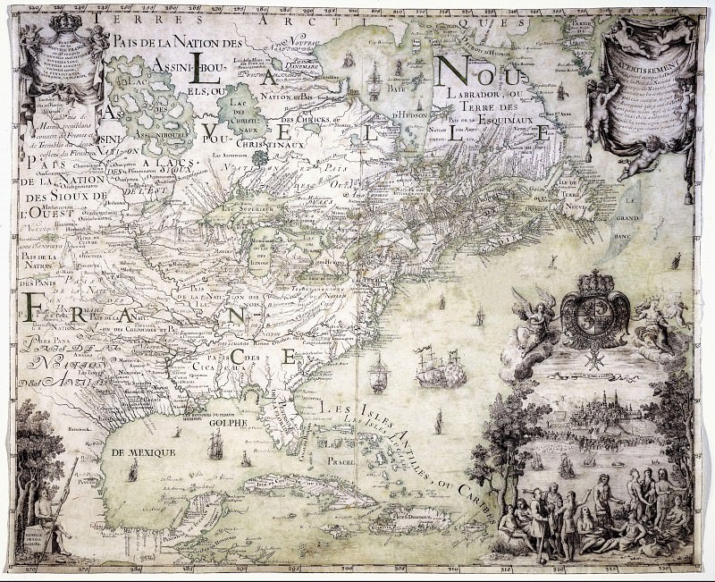 Французские колонии, Древние карты мира в высоком разрешении – Старинные карты