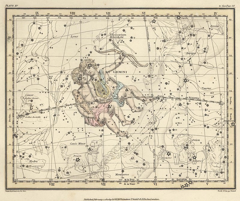 Gemini, Antique world maps HQ