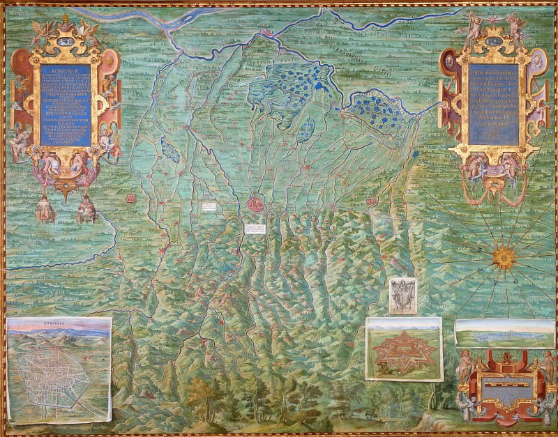 Болонья и провинция, Древние карты мира в высоком разрешении – Старинные карты