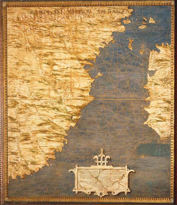 Map of Cape of Good Hope, Antique world maps HQ