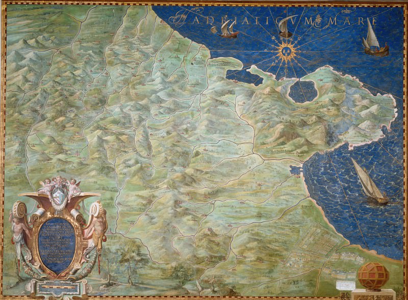 Апулия, Древние карты мира в высоком разрешении – Старинные карты