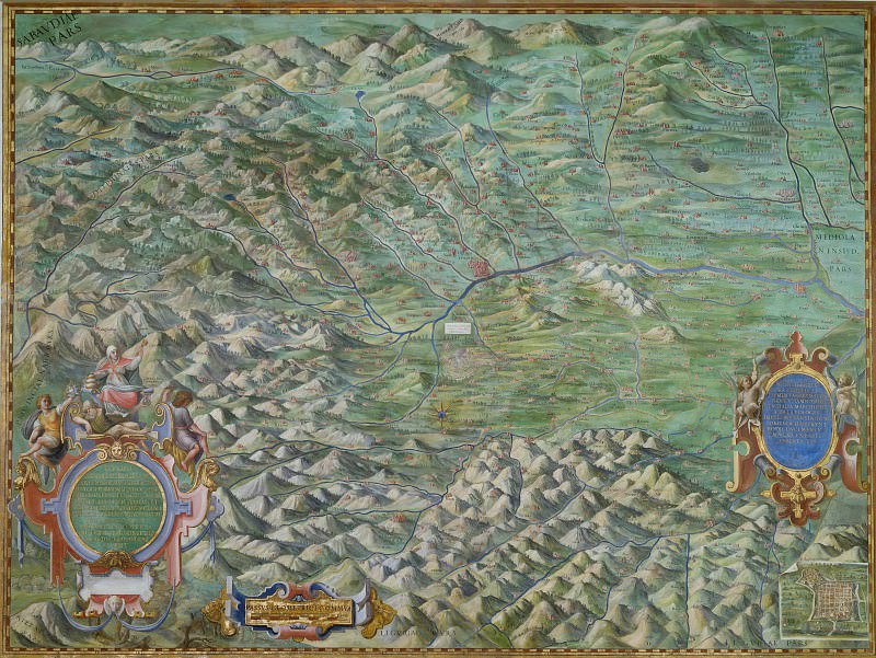 Пьемонт и Монферрат, Древние карты мира в высоком разрешении – Старинные карты