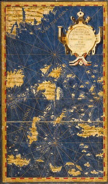 Молуккские острова , Древние карты мира в высоком разрешении – Старинные карты