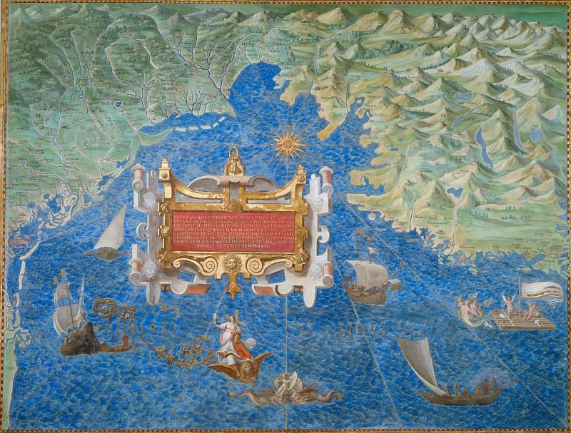 Lagoon of Venice, Friuli, and Istria, Antique world maps HQ