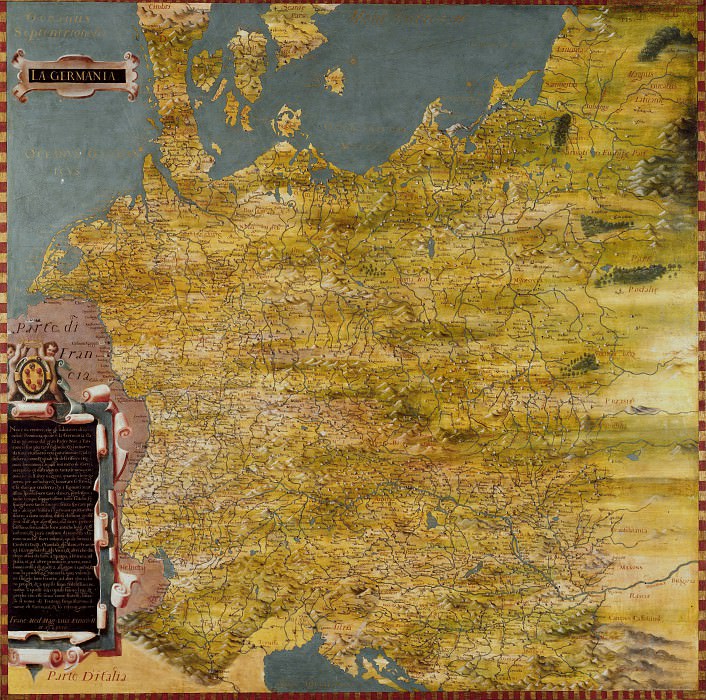 Германия, Древние карты мира в высоком разрешении – Старинные карты