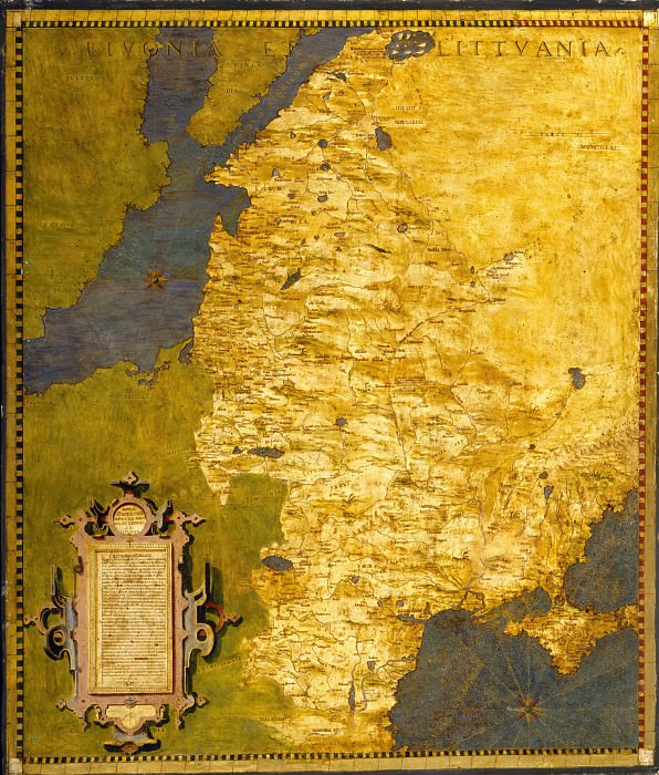 Ливония и Литва, Древние карты мира в высоком разрешении – Старинные карты