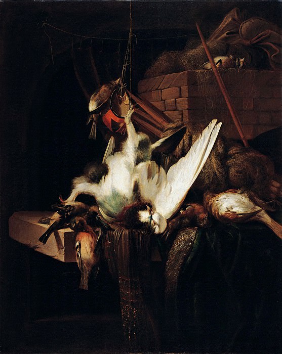 Jan Baptiste Weenix – Still life with a beaten bird, Liechtenstein Museum (Vienna)