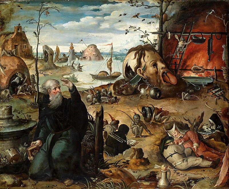 Jan Mandijn – Temptation of St. Anthony, Liechtenstein Museum (Vienna)