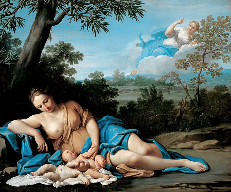 Marcantonio Franceschini – Birth of Apollo and Diana, Liechtenstein Museum (Vienna)