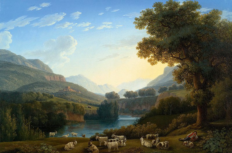 Jacob Philipp Hackert – Roveto Valley, Liechtenstein Museum (Vienna)