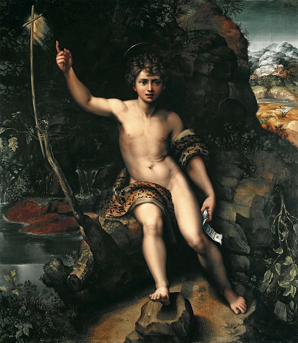 Giulio Romano – John the Baptist, Liechtenstein Museum (Vienna)