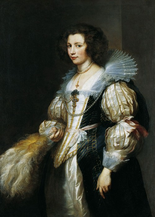 Anthony van Dyck – Portrait of Marie Louise de Tassis, Liechtenstein Museum (Vienna)