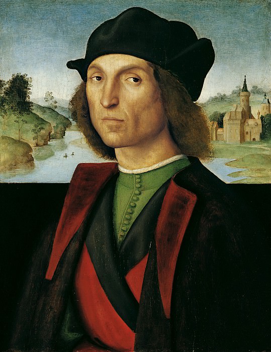Raphael – Portrait of a man, Liechtenstein Museum (Vienna)