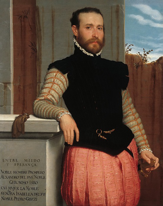 Giovanni Battista Moroni – Portrait of Prospero Alessandri, Liechtenstein Museum (Vienna)