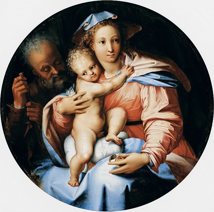 Pierino del Vaga – Holy Family, Liechtenstein Museum (Vienna)